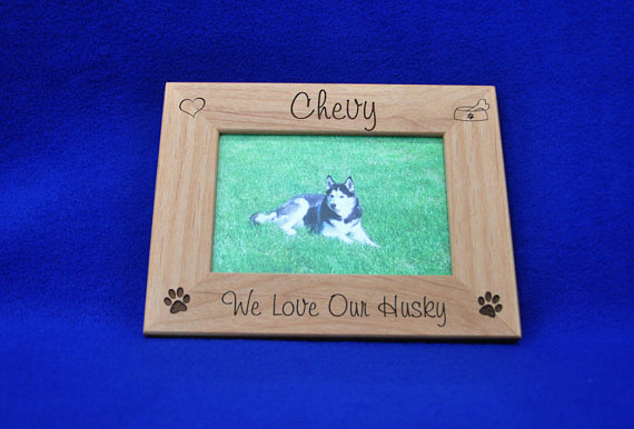 Dog memorial frame
