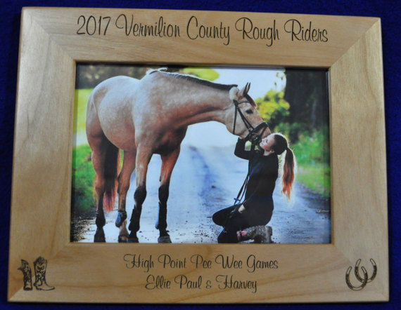 horse picture frame